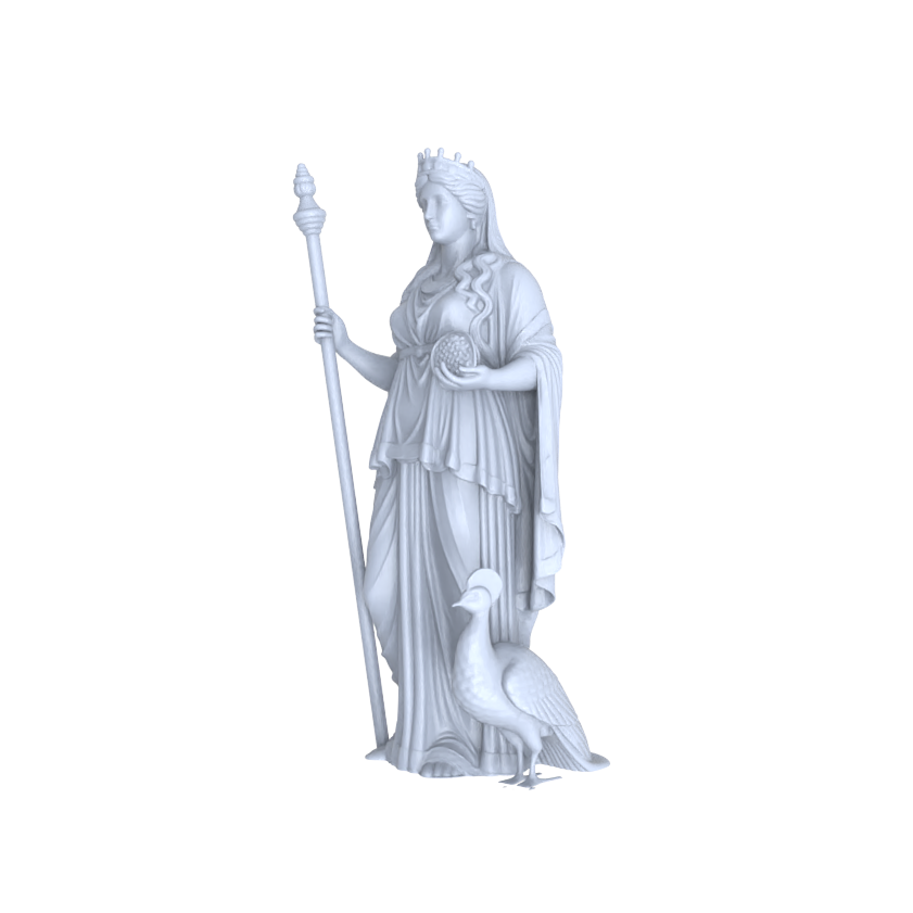 Detail view of MRY-SFW LYGR149 Greek gods wargame model resin blank wargame miniature figure scene character figure hand painted Model