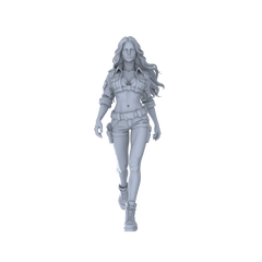 Detail view of MRY-SFW LYTR193C Modern Tactical Military Style Female Single 1pc Model