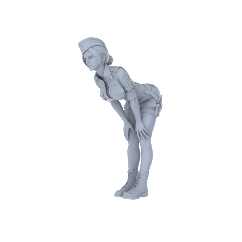 Detail view of MRY-SFW LYTR193C Modern Tactical Military Style Female Single 1pc Model