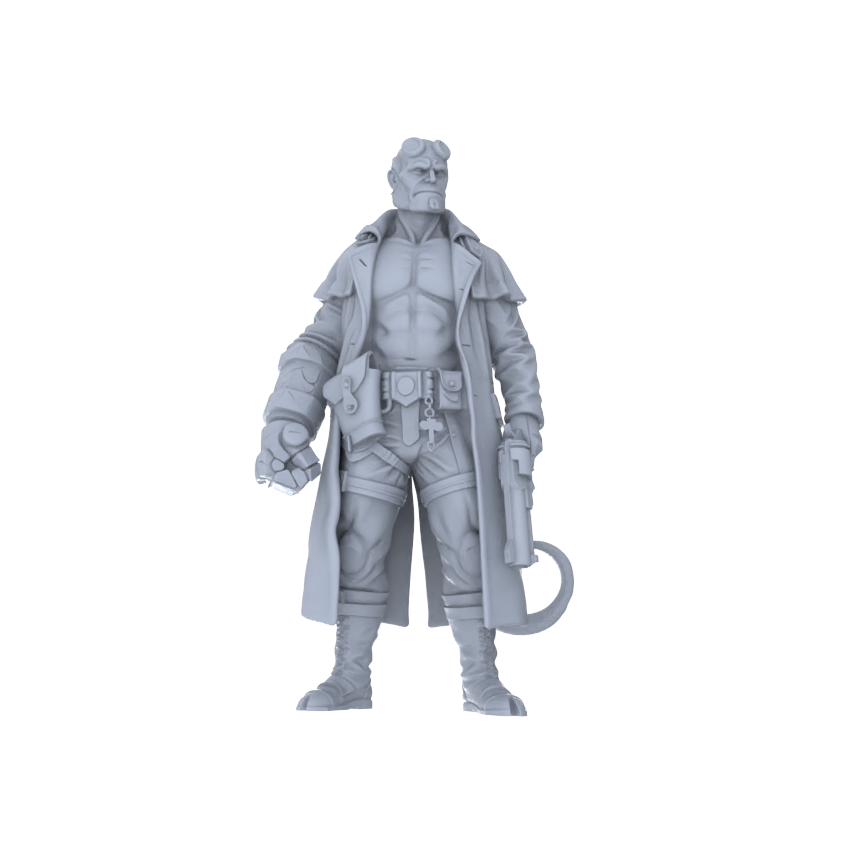Detail view of MRY-SFW LYGR158 Medieval profession character wargame model resin blank wargame miniature figure scene character figure hand painted Model