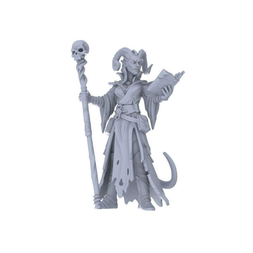 Detail view of MRY-SFW LYGR158 Medieval profession character wargame model resin blank wargame miniature figure scene character figure hand painted Model