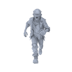 Detail view of MRY-SFW LYGR082 Zombie Game2 Theme Anime Theme Wargame Resin White Model Fantasy Theme Theme Wargame Miniature Soldiers Scene Characters Figure Hand-Painted Model